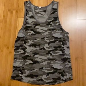 Camo tank top